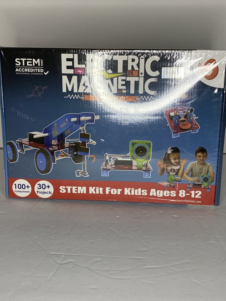 Butterfly EduFields Original Electricity & Magnetism STEM Experiment Kit Sealed