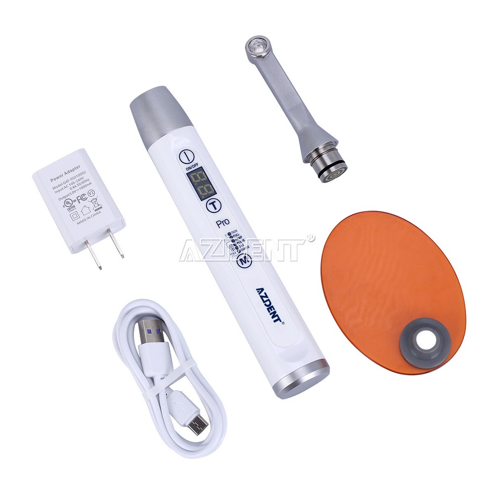 Dental Wireless Curing Light LED PRO105 Lamp 1 Second Curing High Power AZDENT