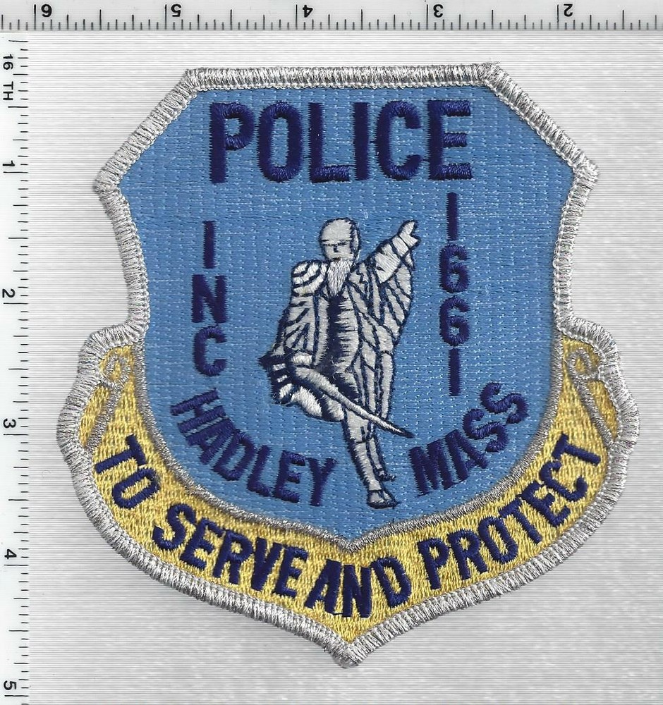 Hadley Police (Massachusetts) 3rd Issue Shoulder Patch