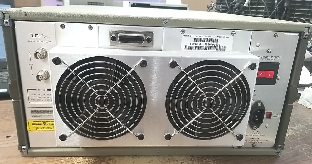 HP 54110D Digitizing Oscilloscope W/ (4x) 54002A. *READ⬇️*