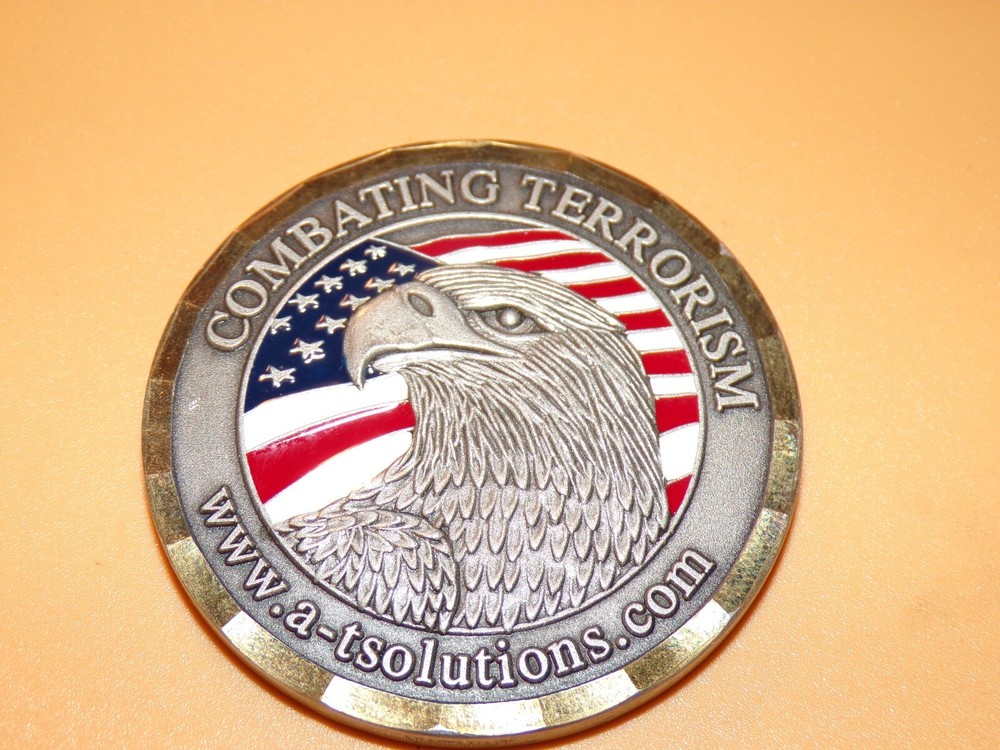 A-T Solutions Inc. Combating Terrorism Contractor Challenge Coin