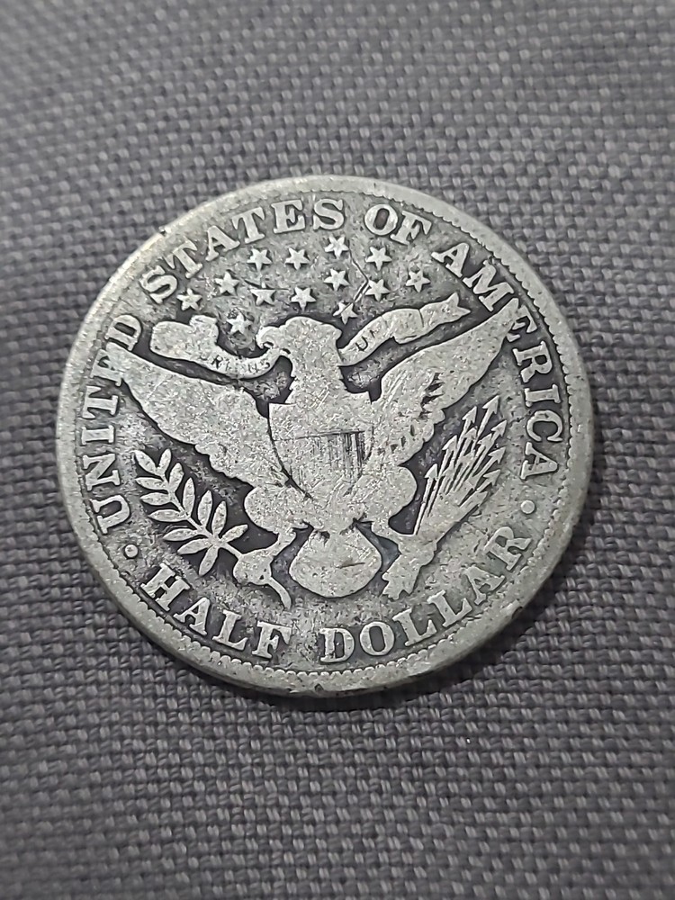 1912 Barber Half Dollar