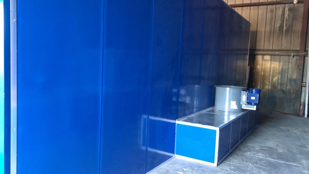 TEJ-60 Side Down Draft Paint Booth