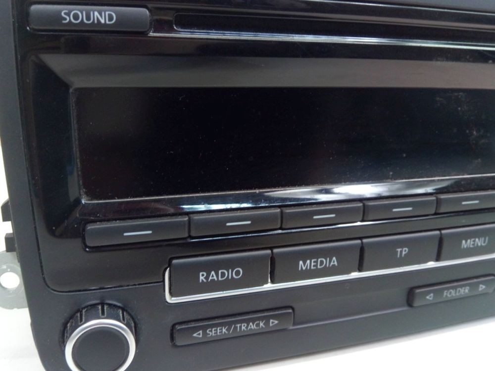 Radio/CD Changer Combination Di*CODE not present. Fits VW Touran (1T3