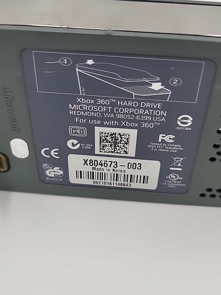 Authentic Microsoft XBOX 360 20GB Hard Drive
