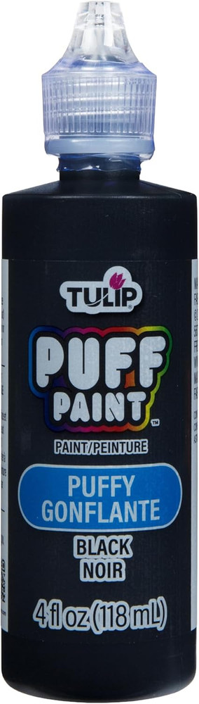 Puff Fabric Paint , Permanent Craft Paint for , DIY Projects, Notoxic, 4 Fl Oz,
