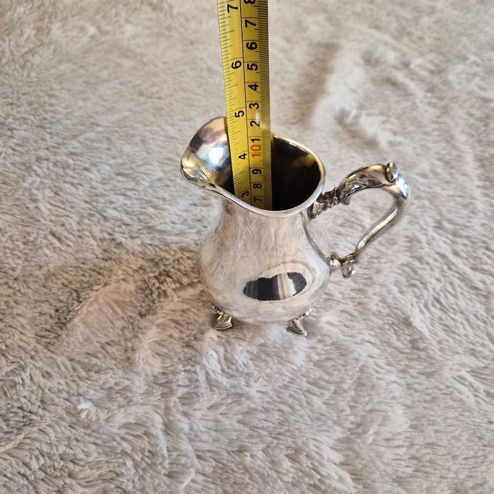 Vintage Silver Plate Creamer International Silver Co King George Pattern