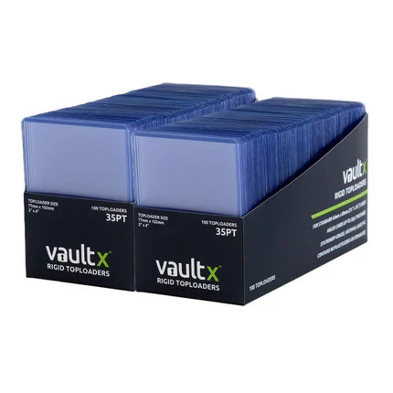 Vault X: 200CT Toploaders and 200CT Soft Card Sleeve [Bundle]