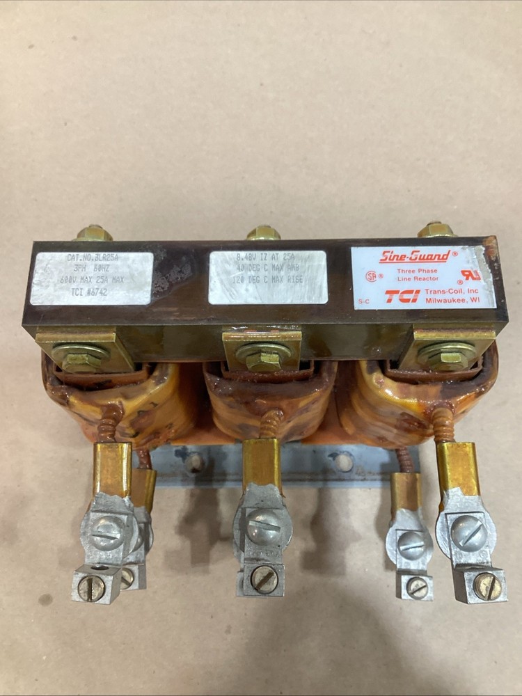 TCI Line Reactor 3LR25A Used