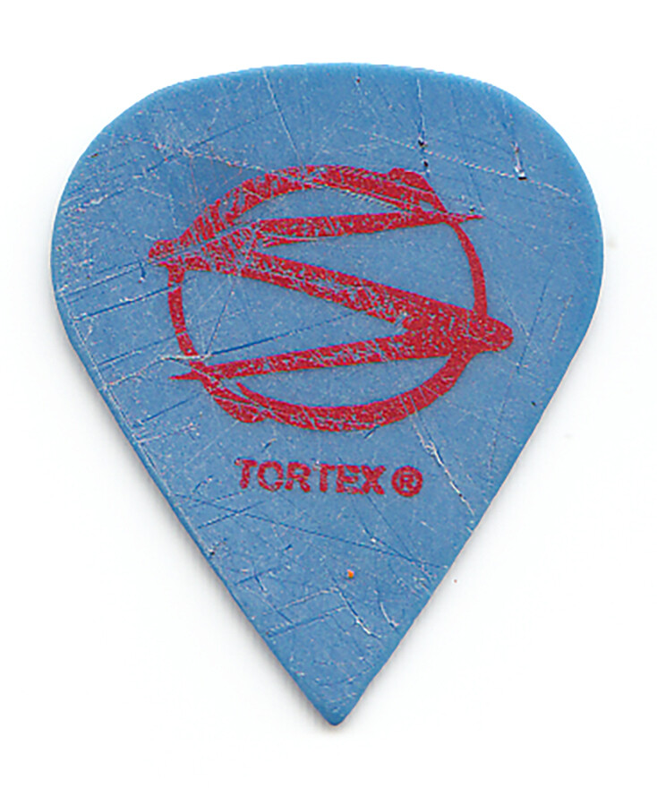 Systematic Tim Narducci Blue/Red Single-Sided Guitar Pick - 2001 OzzFest Tour