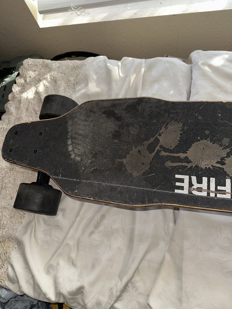 Backfire Electric Longboard Missing Parts Not Tested