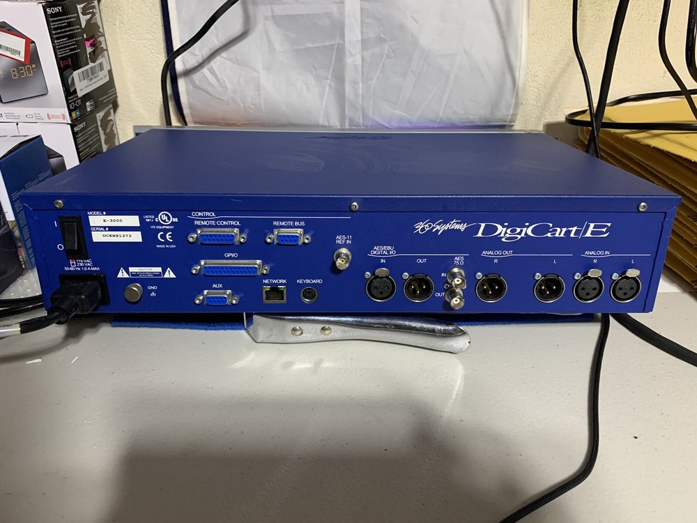 360 Systems Ethernet Audio System Digicart/E Model: E-3000