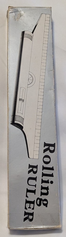 Vintage 12" Rolling Ruler Multi-Functional Drawing Instrument by MSR