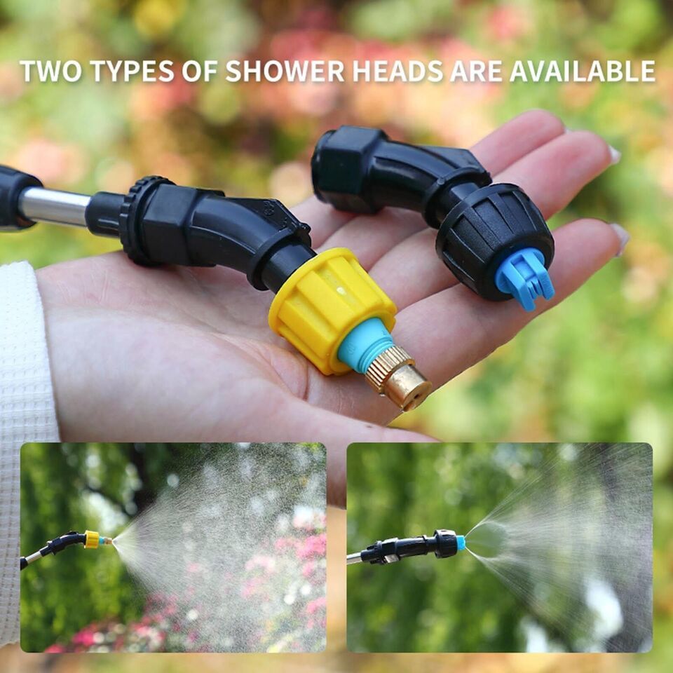 Battery Powered Backpack Sprayer Electric Back Pack Sprayer with 3 Spray Nozzles
