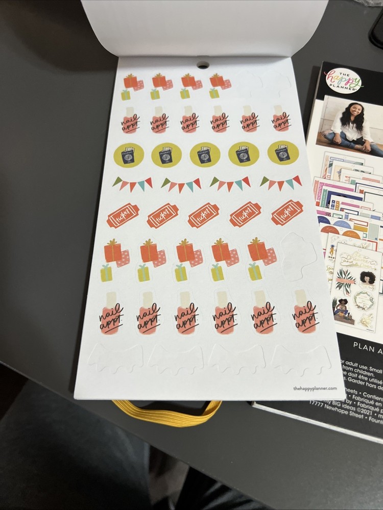 Happy Planner Sticker books 50+Sticker-sheets.
