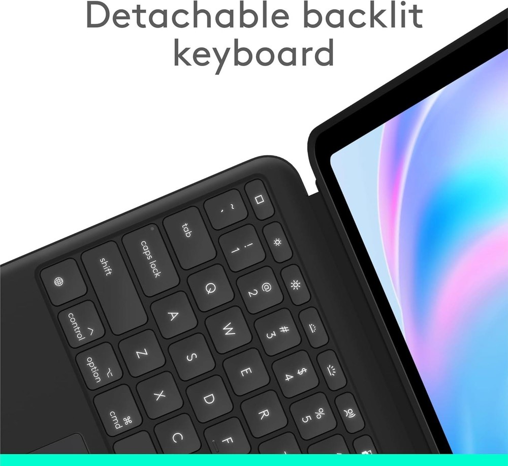 Logitech Combo Touch Keyboard for iPad Air 13" Excellent Condition