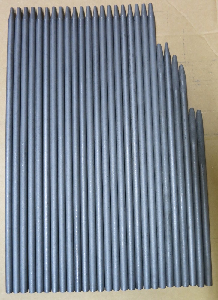 Carbon Arc Rods Assorted Sizes 18" - 10" Large Carbon Arc Searchlight VINTAGE