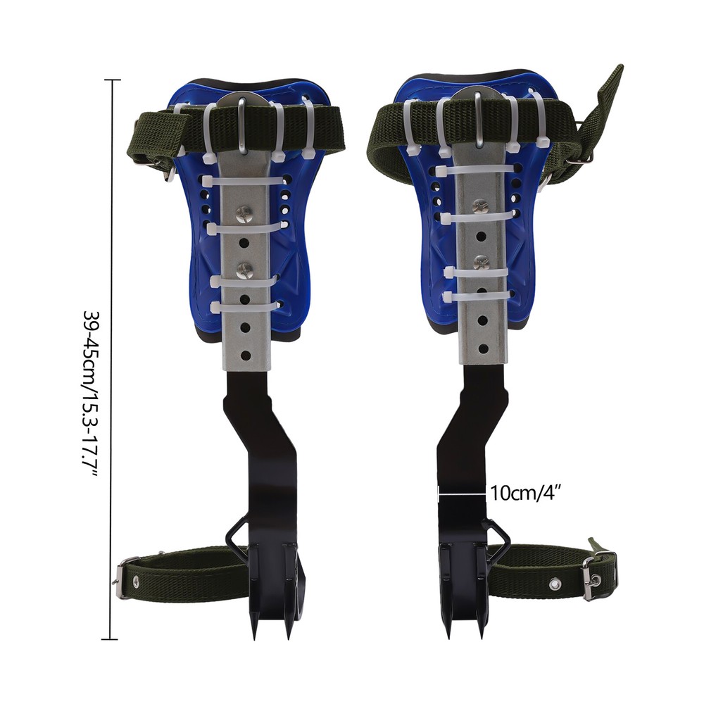 Climbing Spike Adjustable Tree Climbing Gear with Extra Multi-Functional Straps