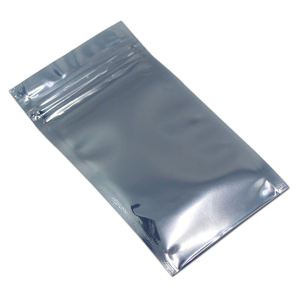 ESD Anti-Static Shielding For Zip Bag Plastic Antistatic Lock Pouch Electronics