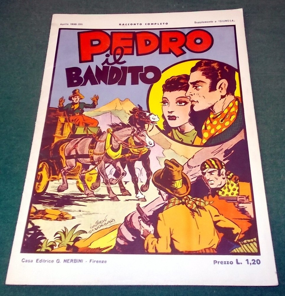 PEDRO il BANDITO ristampa Nerbini del 1975