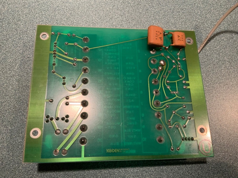 VINTAGE KODEN "AZIMUTH PULSE CIRCUIT" BOARD - MARINE RADAR