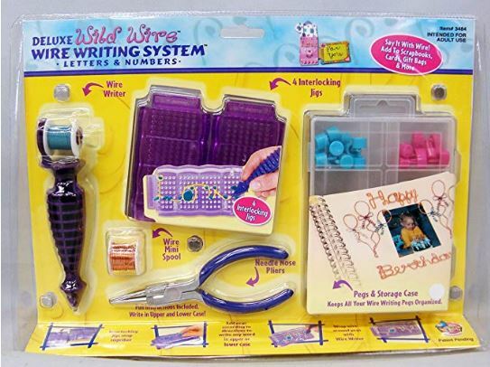 Deluxe Wild Wire Wire Writing System - Letters and Numbers
