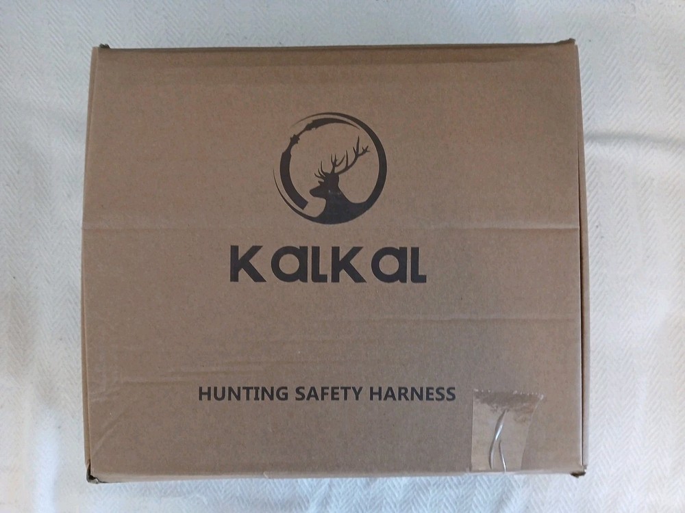 Kalkal Tree Stand Harness, Adjustable Hunter Safety System Harness with Whist/r