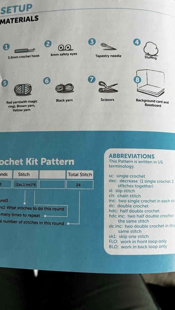 Tirafal Crochet Kit Octopus Kit
