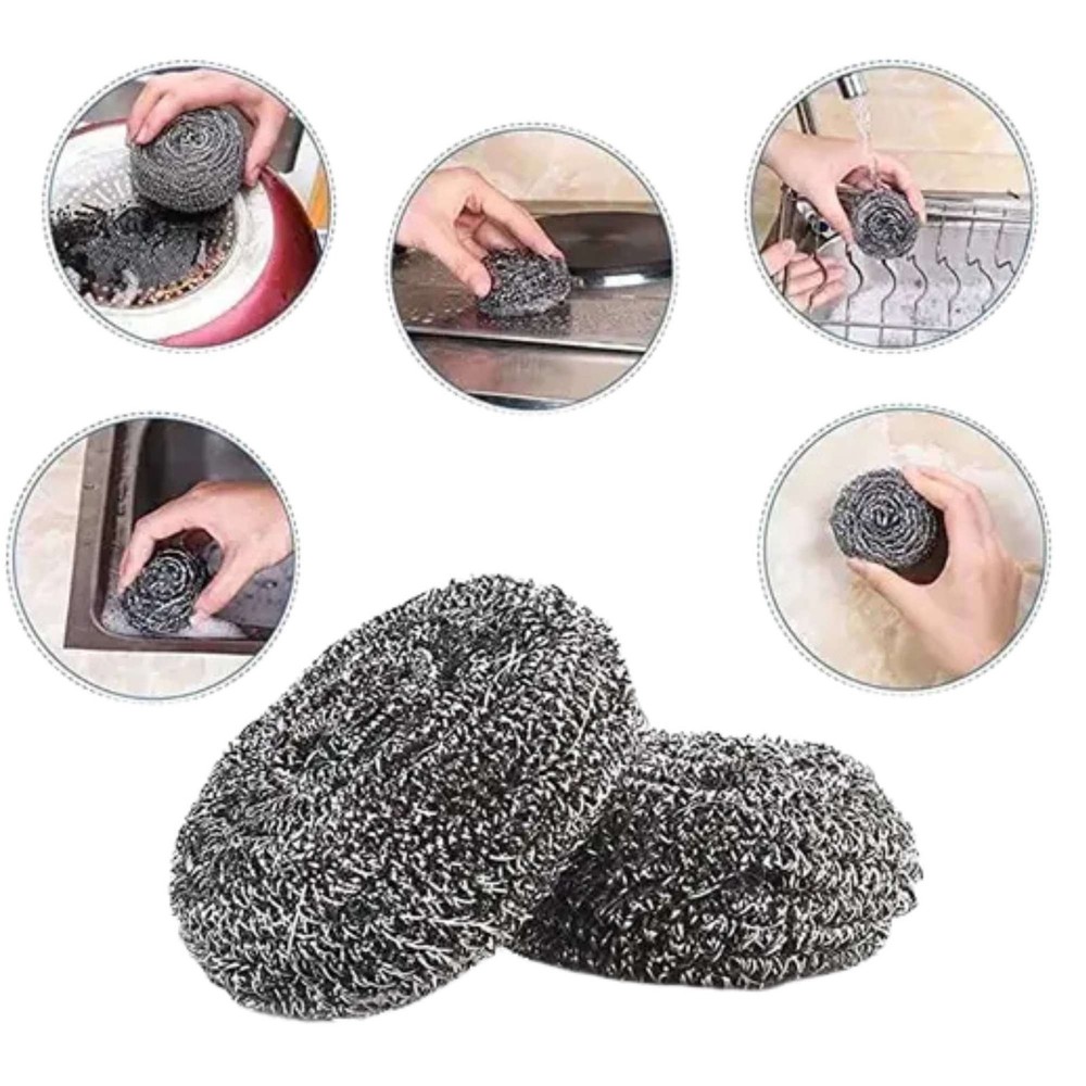 1.25 oz Stainless Steel Scrub: 1 Pack