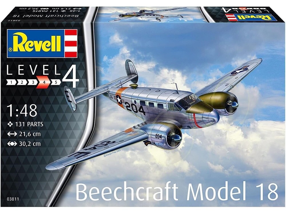 Revell - Beechcraft Model 18, 1/48, 03811