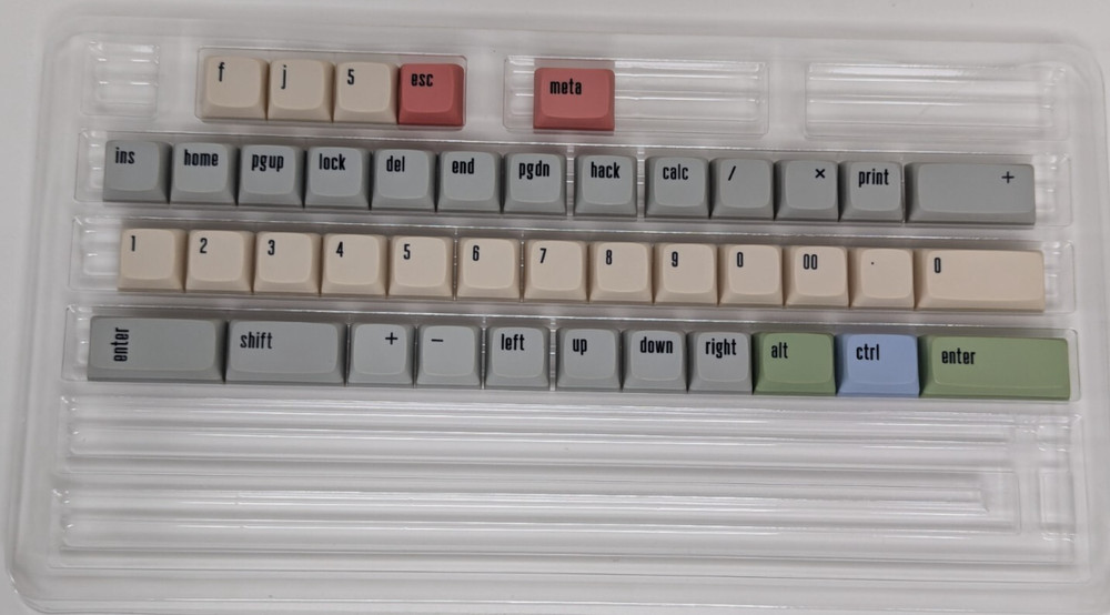 DROP + XDA Canvas Keycap Set, Fullsize Kit MDX-31991-3