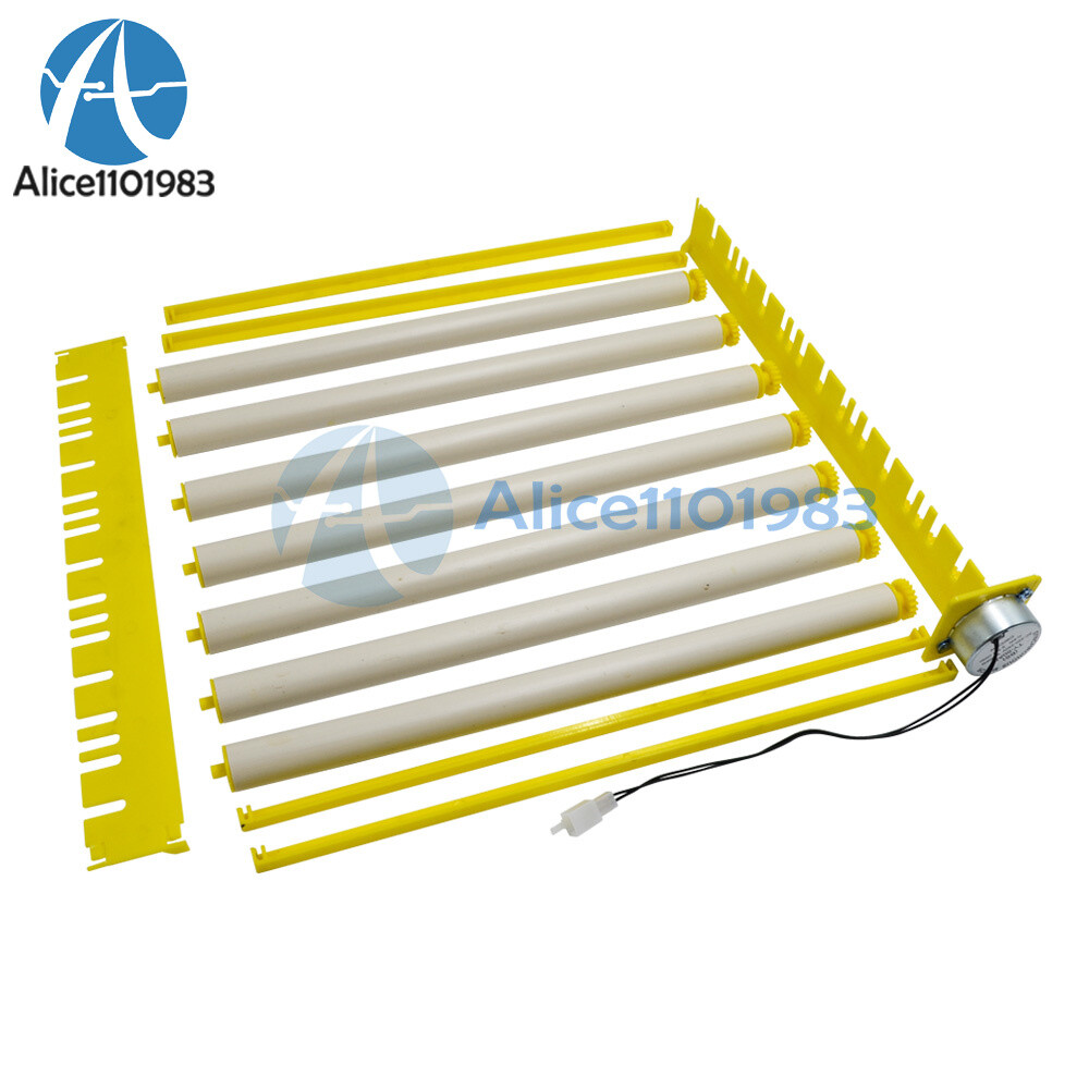360 Degree Automatic Rotary Egg Turner Roller Tray 42  Hatching Incubator