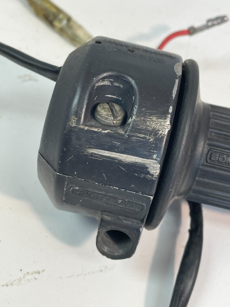 1975 Can Am 250 TNT Throttle and Switch