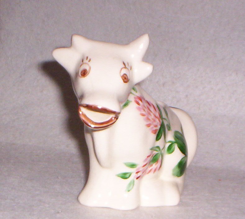 Blue Ridge Potteries Style Anthropomorphic Cow Creamer