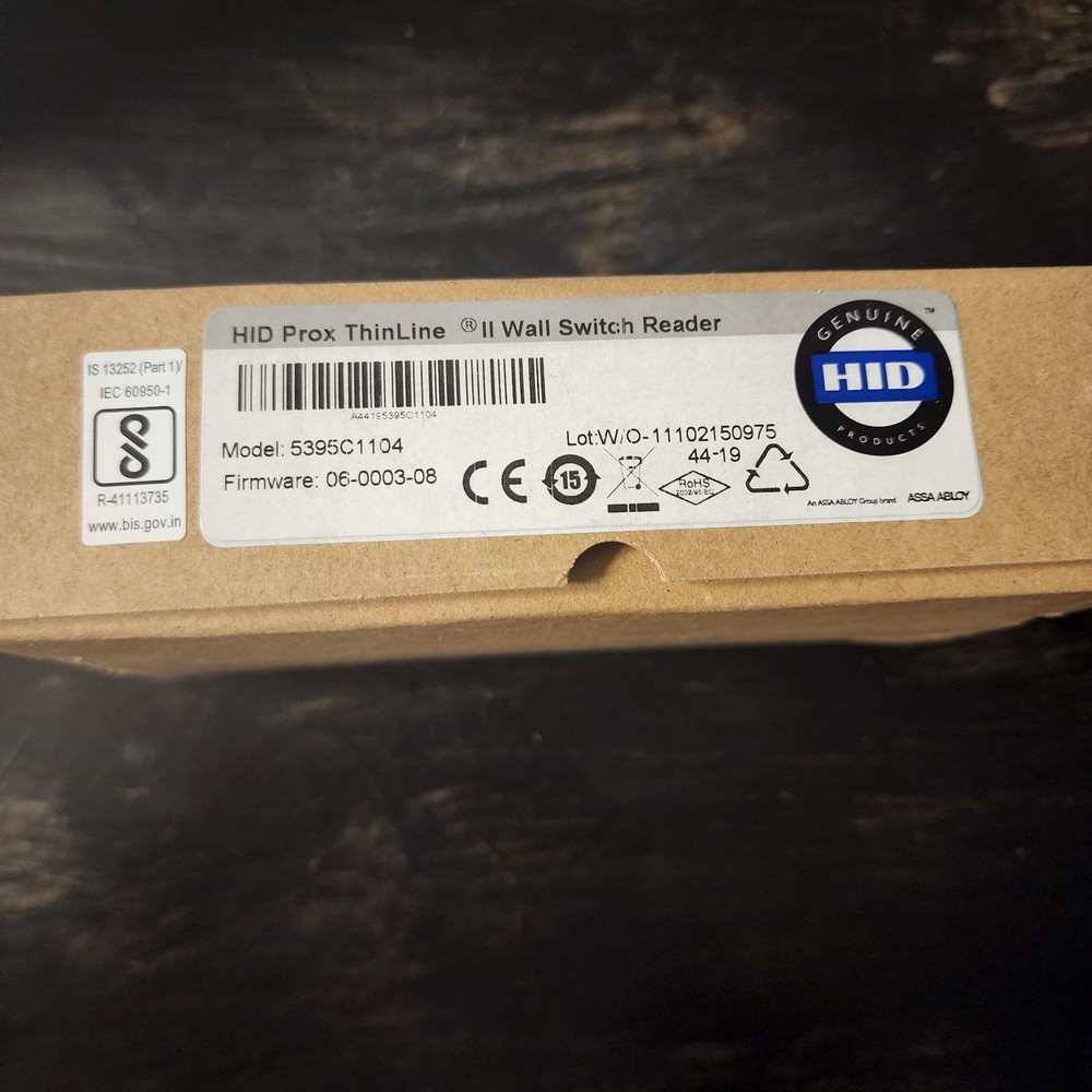 HID Prox THINLINE II Wall Switch Reader 5395C1104 NEW