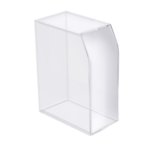 Azar Displays Acrylic Desktop Magazine and File Holder