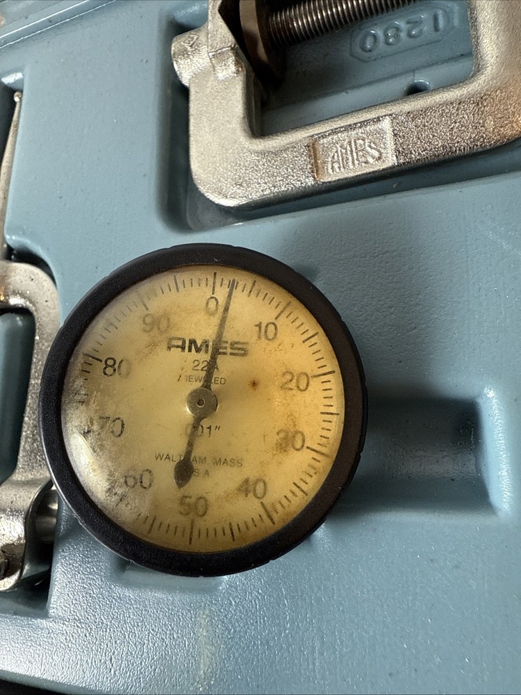 Ames Dial Indicator Test Gauge Gage Set