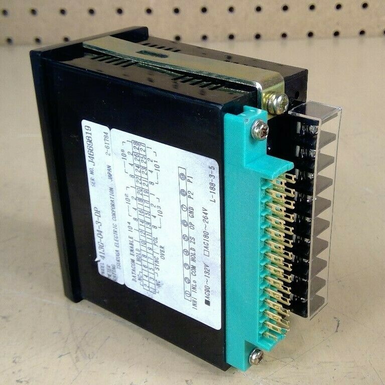 Tsuruga Electronic 413G-04-3-DP Digital Instrument Meter 2D