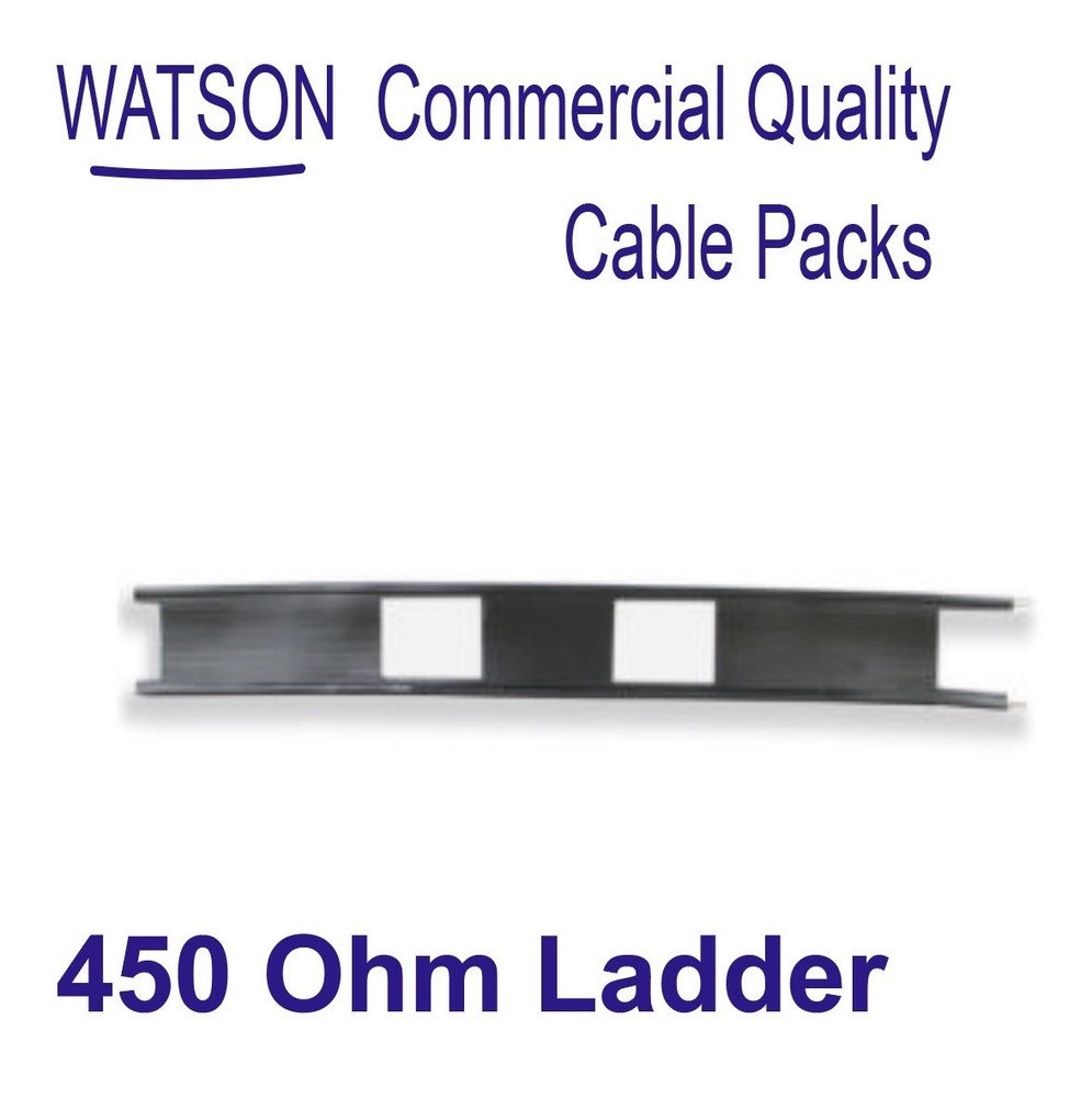 Balanced 450 Ohm Ladder Line Cable Pack 10m Length