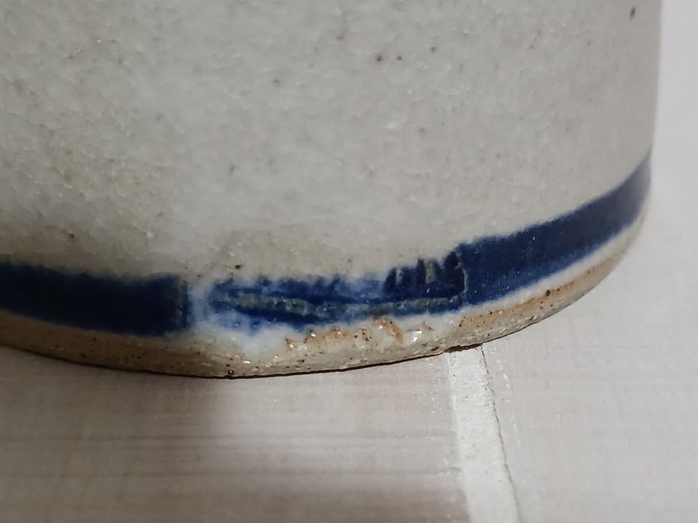 Pennsylvania Steamboat Stoneware Vase