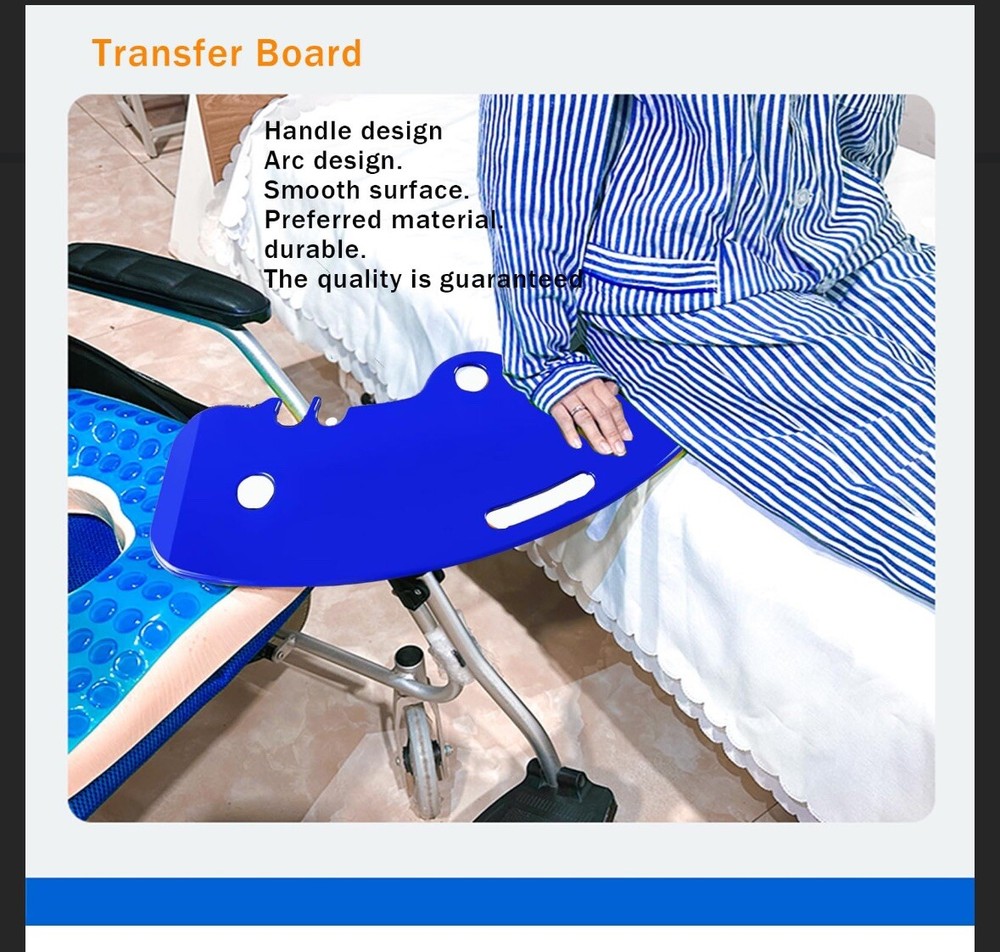 Blue HMZ Sliding Transfer Plate