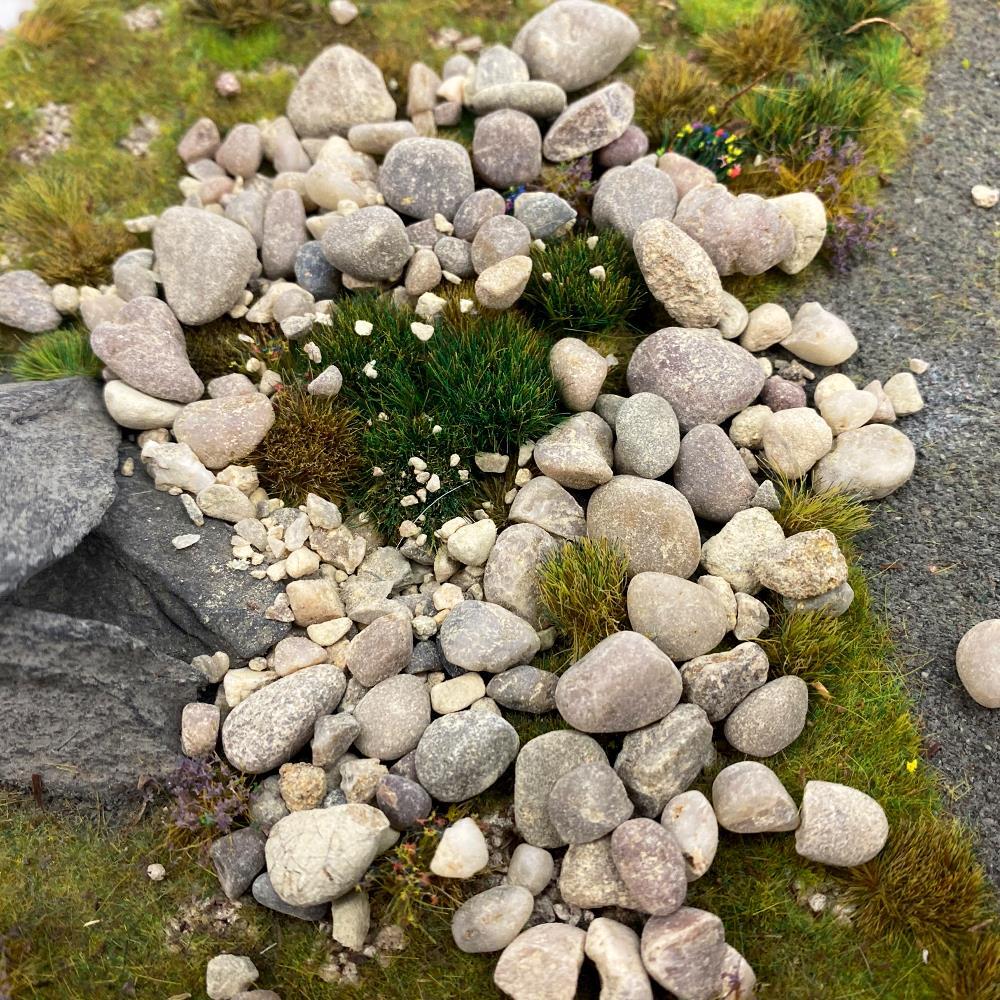 Rock & Pebble Stone Mix | Wargame Scenery & Basing Material