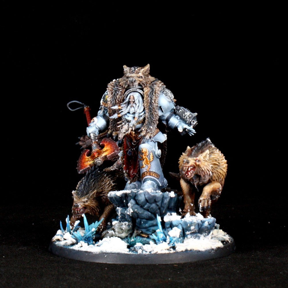 Warhammer 40k pro painted Logan Grimnar Space Wolves COMMISSION