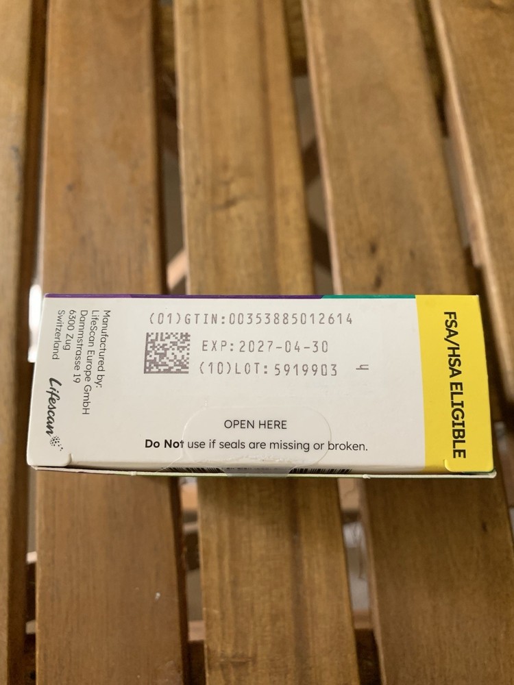 OneTouch Verio 60 Diabetic Test Strip
