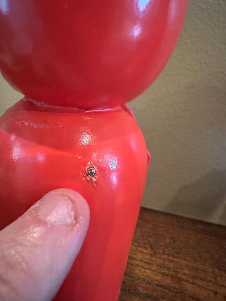 Christmas Orange Reindeer Nutcracker
