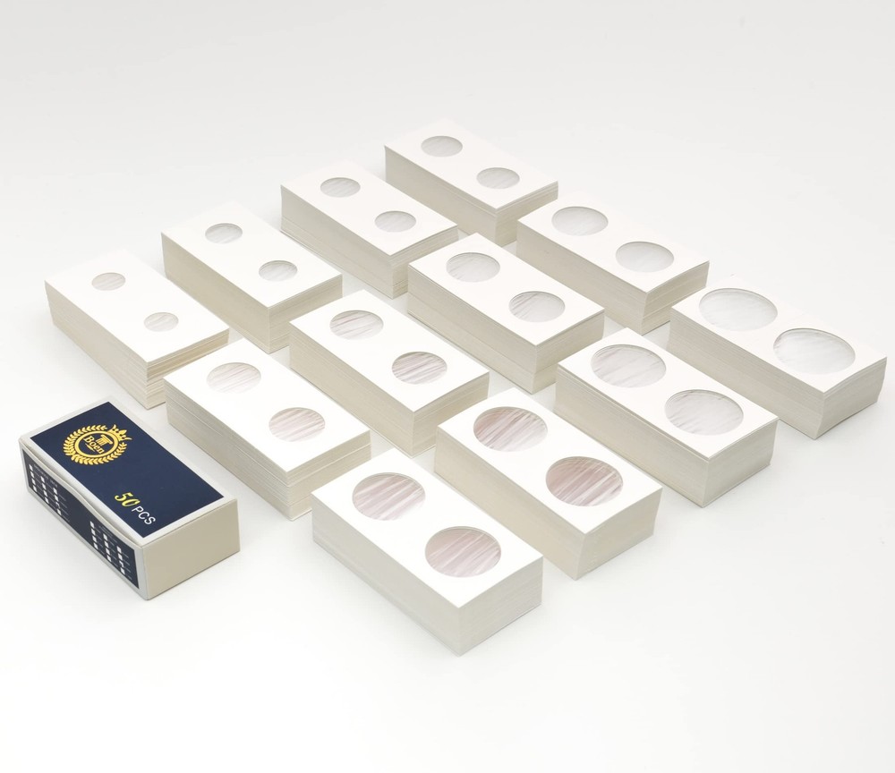 600Pcs Coin Holder 12 Assorted Sizes are 12 assorted sizes 600 pcs