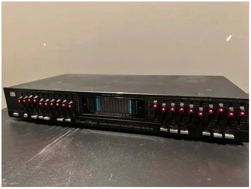 ADC SS-300 SL Stereo Equalizer–Sound Shaper Frequency Analyzer TESTED & WORKING