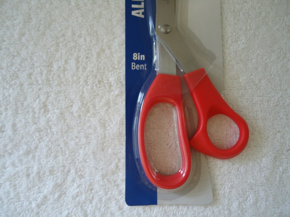 " NIP " Westcott All Purpose 8 in.Bent Scissors " GREAT ITEM "