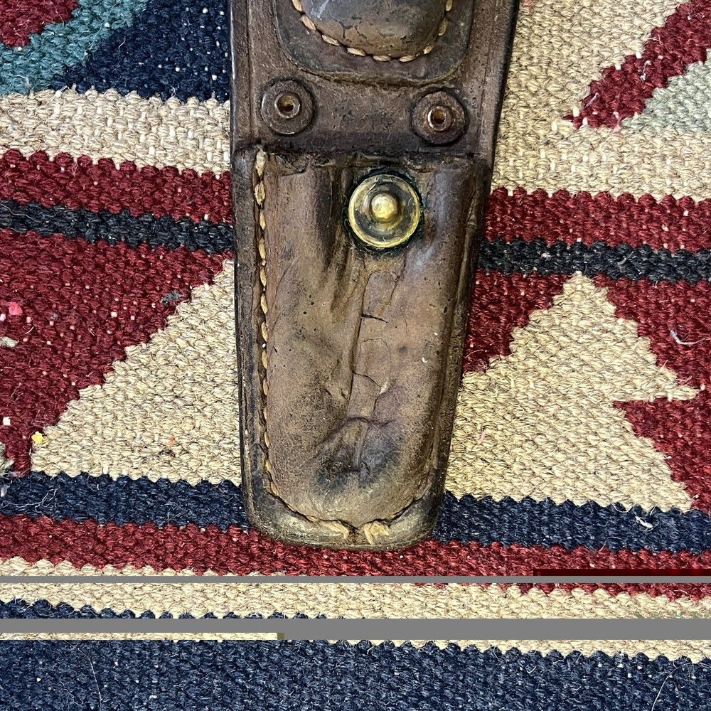 WWII USMC Leather Utility Belt Holster