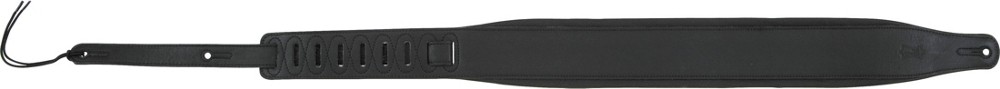 Levy's 3" Padded Leather Guitar Strap Black